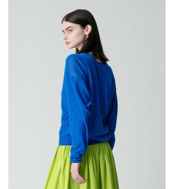 allureville「ディープV ネックレイヤードプルオーバー」|ニット・セーター|