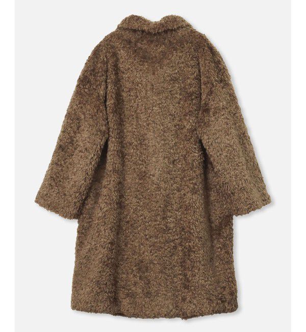 allureville「【HERNO(ヘルノ－)】 CURLY ECO FUR HIGH NECK CT」|ダッフルコート|