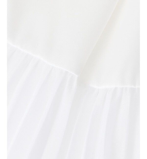 allureville「セットシアーペプラムプルオーバー」|ニット・セーター|