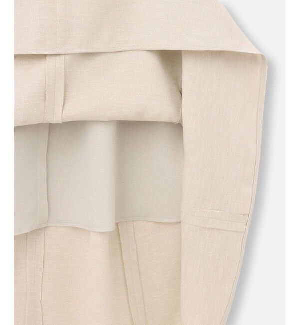 allureville「リネンライクオックスノースリワンピース」|ワンピース|