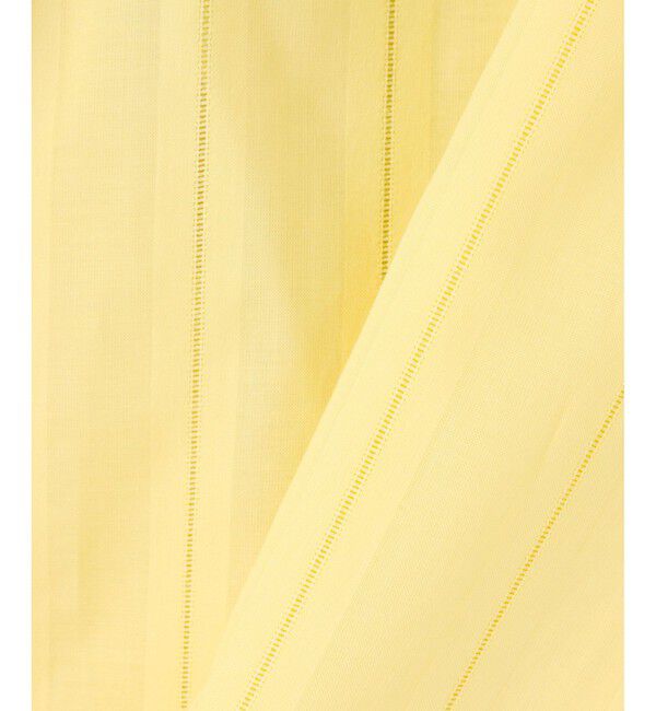 allureville「カラミストライプ切替ブラウス」|シャツ・ブラウス|