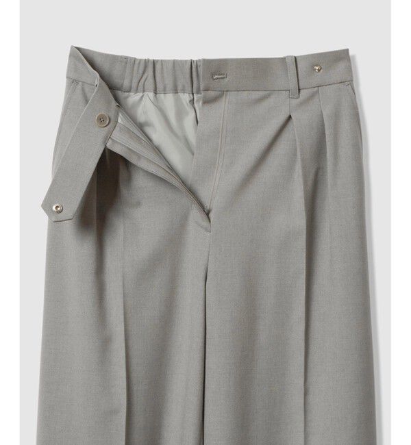 allureville「サキソニードットベルトパンツ」|スラックス|