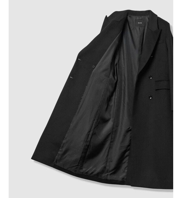 allureville「カシミヤ混ロングチェスターコート」|チェスターコート|