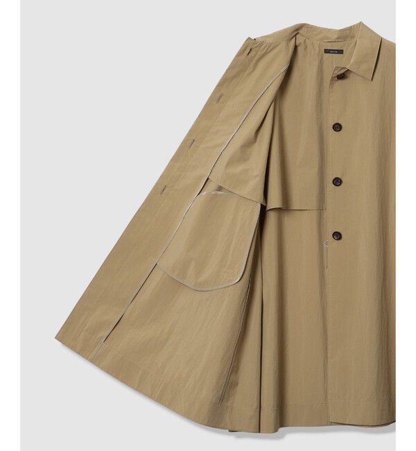 allureville「ステンカラーフレアコート」|ダッフルコート|