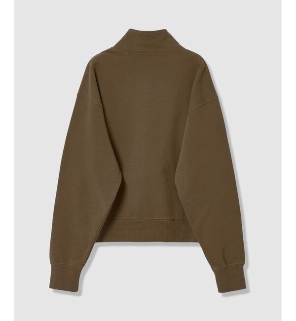 allureville「ハーフジップ刺繍プルオーバー」|Tシャツ・カットソー|