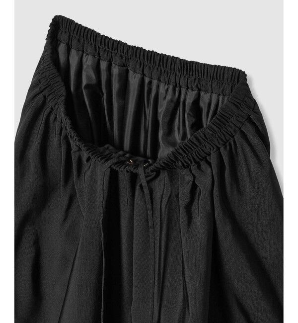 LOULOU WILLOUGHBY「【LOULOU WILLOUGHBY】ポリエステルコットングログランギャザースカート」|スカート|