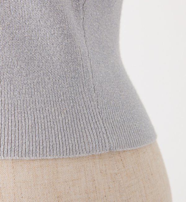  「袖ファーボレロ+キラキラビスチェSET」|ニット・セーター|