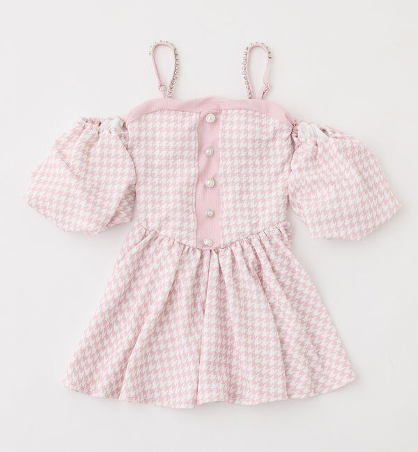  「swimwear/オフショルミニワンピース（2点セット)」|その他|