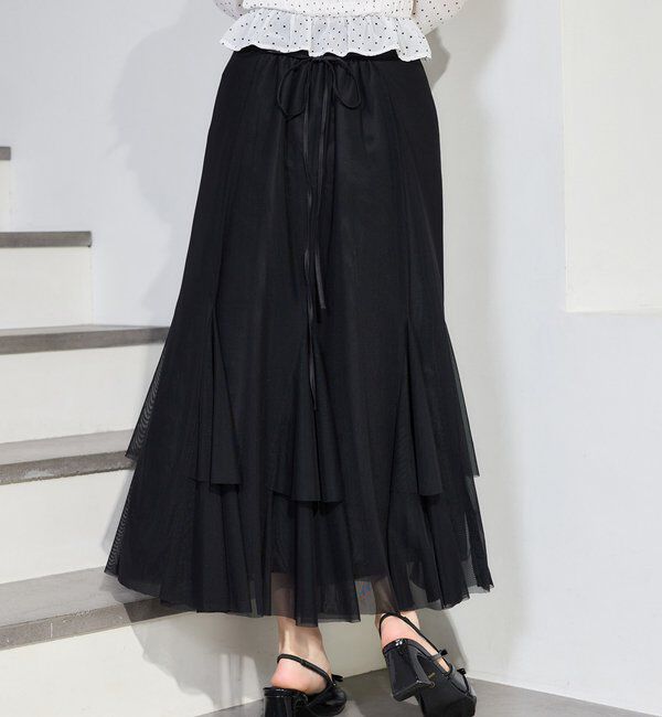  「チュールマーメイドスカート」|スカート|