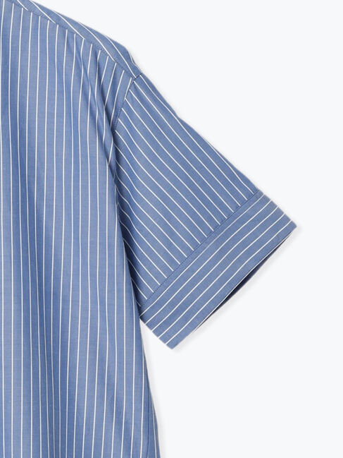 Lugnoncure「【イージーケア】バンドカラーオーバーシャツ」|シャツ・ブラウス|