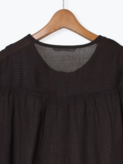 Lugnoncure「【INDIA made】コットンボイルピンタックブラウス」|シャツ・ブラウス|