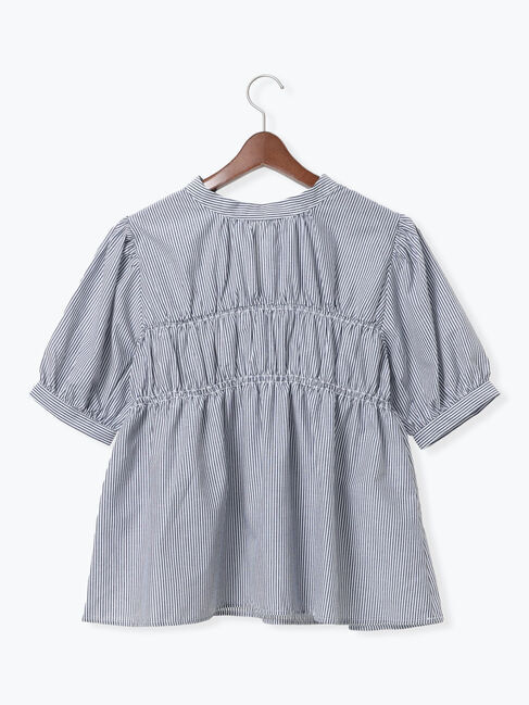 Te chichi TERRASSE「【接触冷感/イージーケア】前後2WAYシャーリングブラウス」|シャツ・ブラウス|