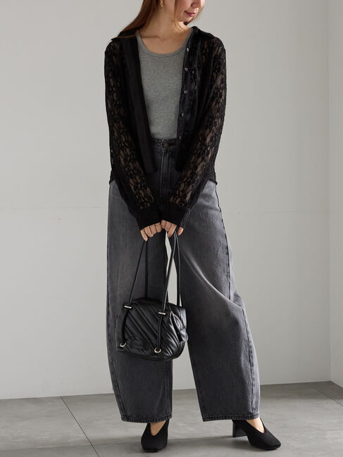 Te chichi「起毛レースシャツ」|シャツ・ブラウス|