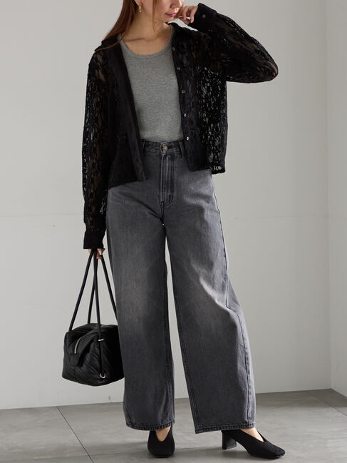 Te chichi「起毛レースシャツ」|シャツ・ブラウス|