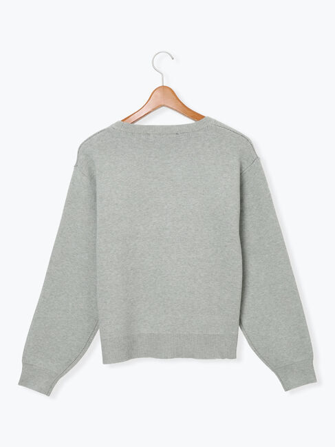 Lugnoncure「フロントロゴニット」|ニット・セーター|