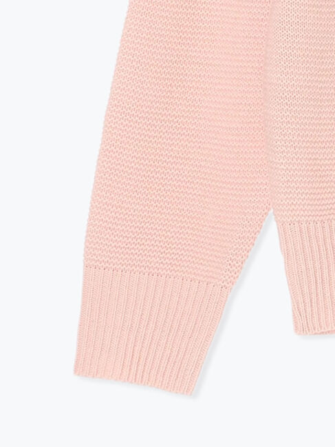 Lugnoncure「求心柄編みクルーネックニット」|ニット・セーター|