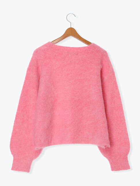 Lugnoncure「起毛クルーネックニット」|ニット・セーター|