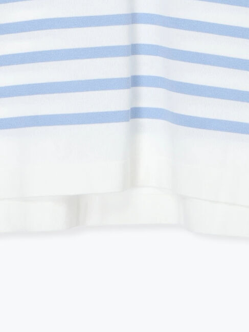 Te chichi「ボーダーボックスシルエットプルオーバー」|ニット・セーター|