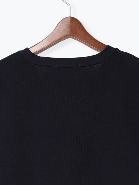 Te chichi「総針ポケット付きVネックベスト《2026 spring catalog item》」|ニット・セーター|