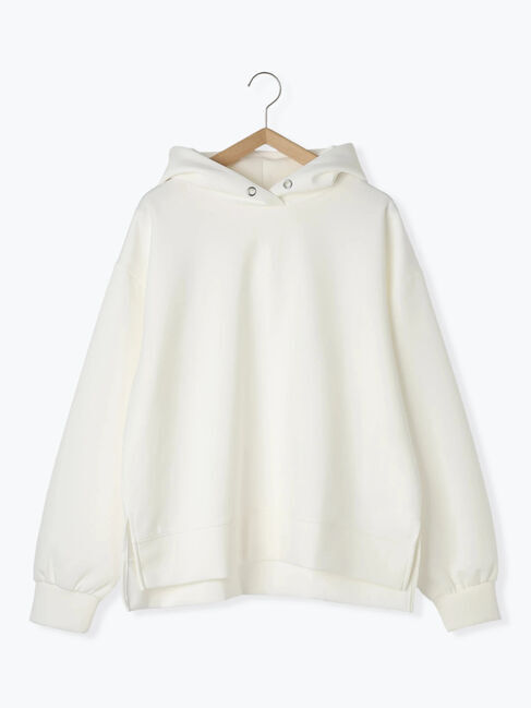 Samansa Mos2 blue「ダンボールパーカー」|Tシャツ・カットソー|