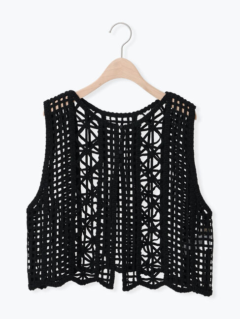 Samansa Mos2「テープベスト」|ダウンベスト・ベスト|