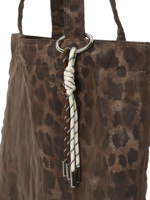 Samansa Mos2 blue「チュールレイヤードトート」|その他|