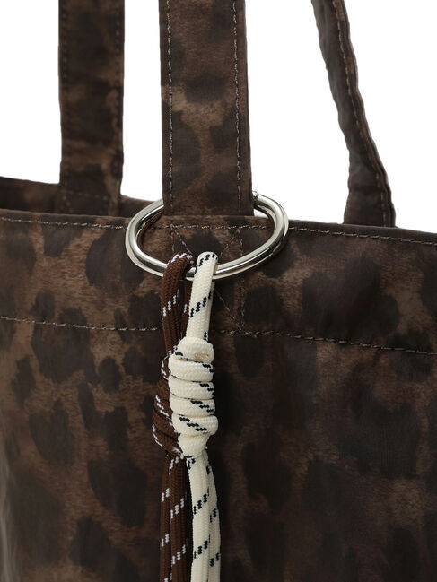 Samansa Mos2 blue「チュールレイヤードトート」|その他|