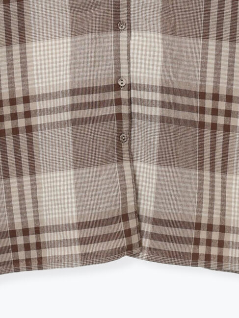 Samansa Mos2「【Cross&times;Linen】セーラーカラーブラウス」|シャツ・ブラウス|