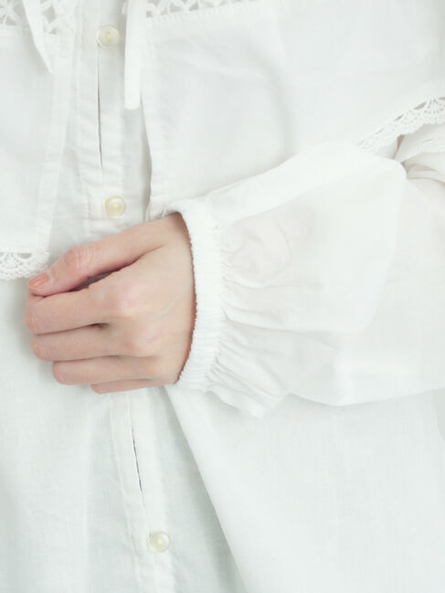 Samansa Mos2「レースボレロブラウス」|シャツ・ブラウス|