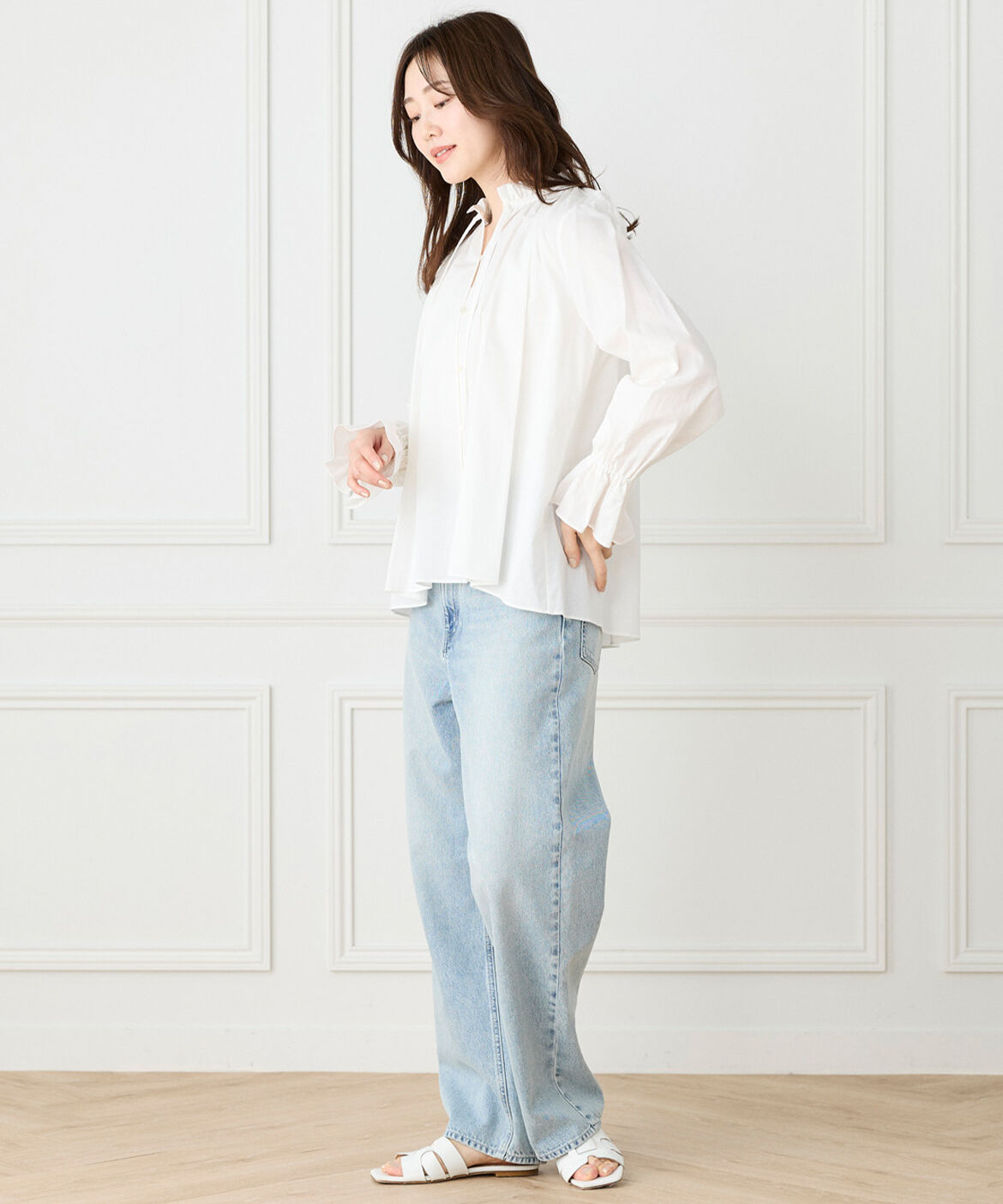 DAY by DAY it&rsquo;s international「ギャザーフリルブラウス」|シャツ・ブラウス|