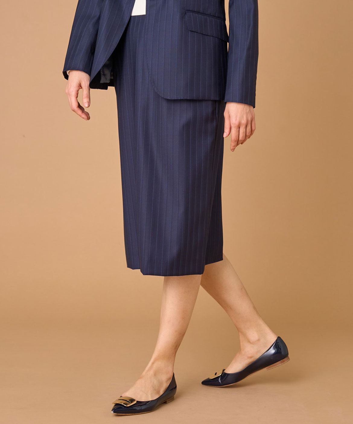 INED「LORO PIANA スカート」|タイト|