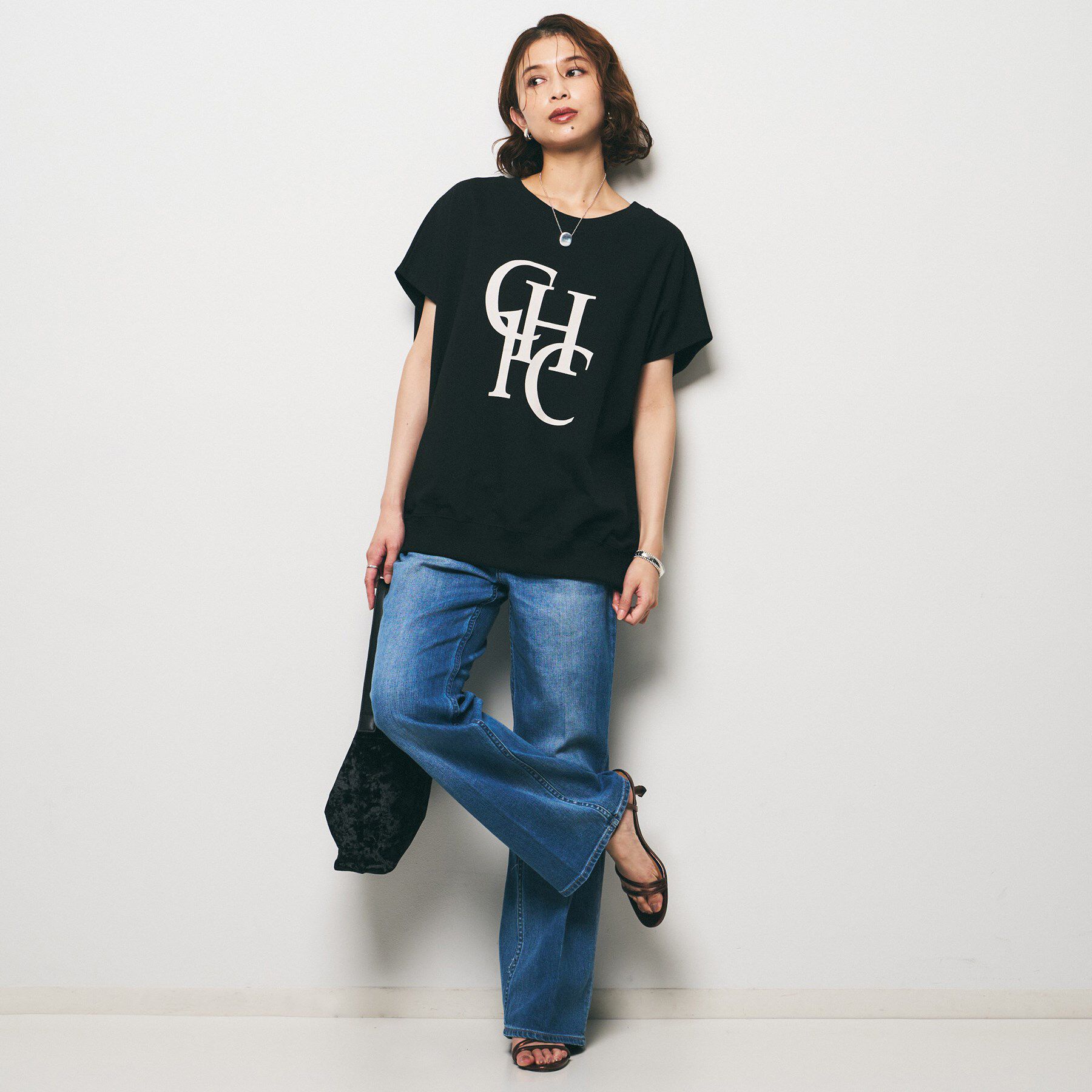 UNTITLED「【CHIGNON】別注 ミニ裏毛フレンチスリーブプルオーバー」|Tシャツ・カットソー|