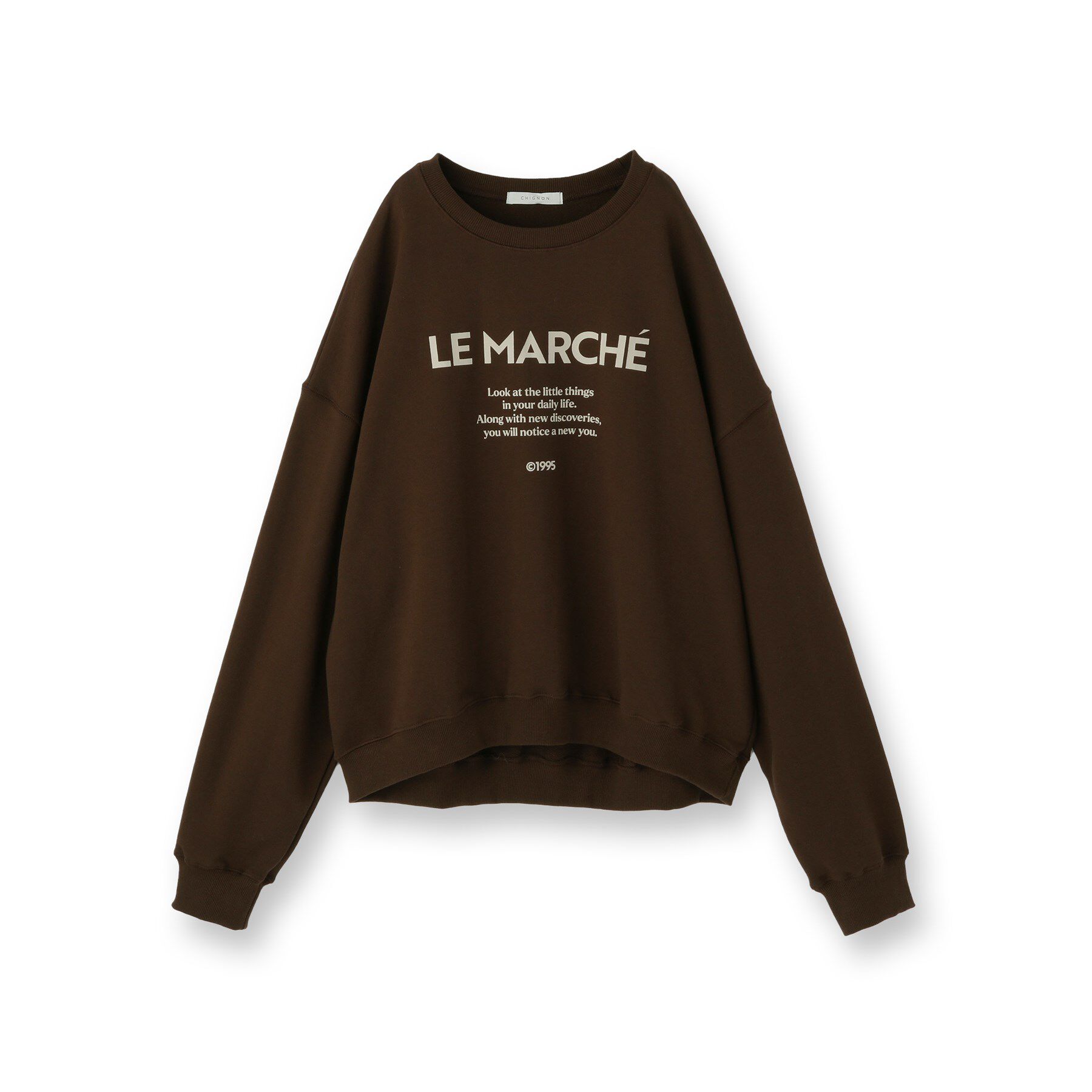 UNTITLED「【CHIGNON】別注ロゴスウェット」|パーカー|