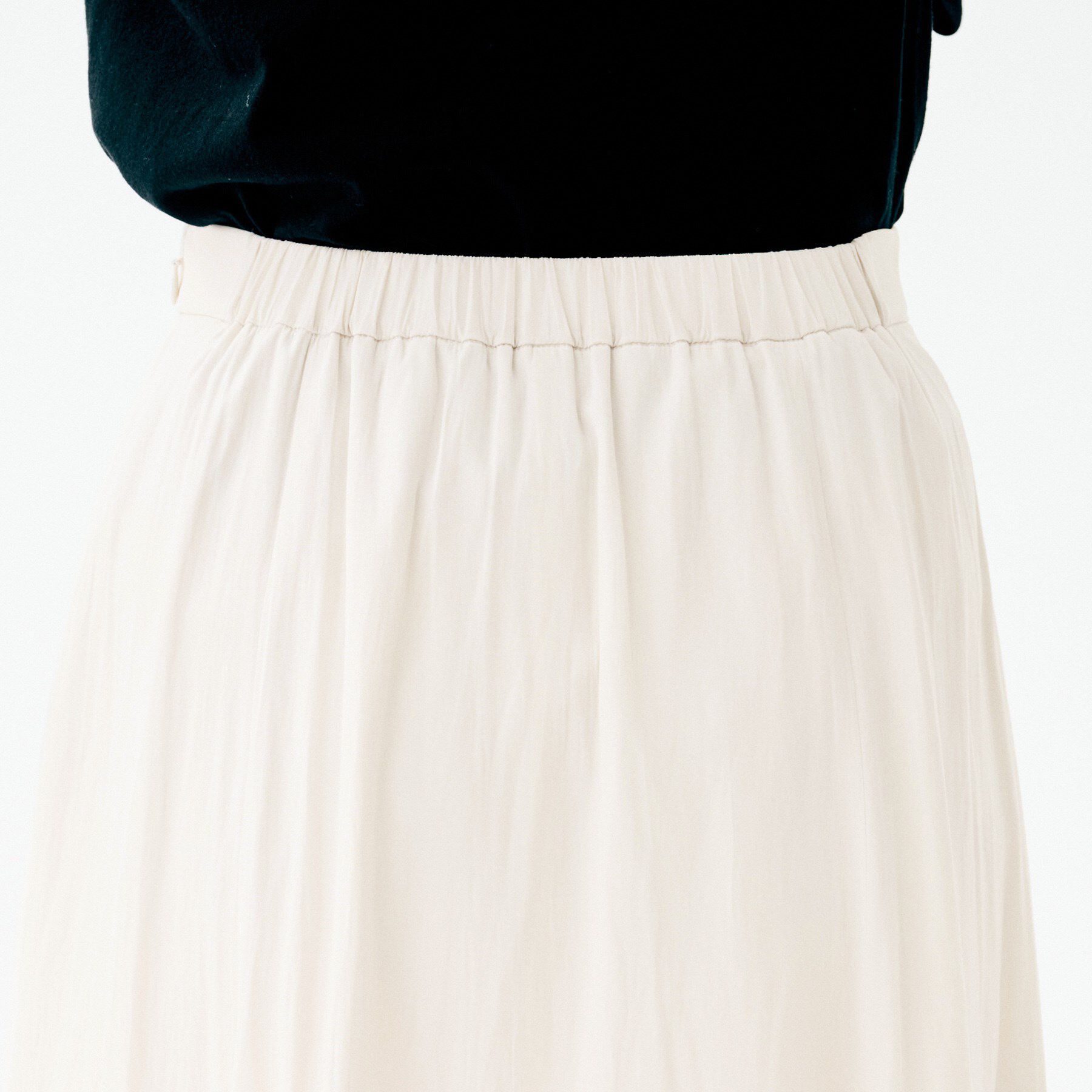 UNTITLED「【洗える/後ろウエストゴム】ロングスカート」|スカート|