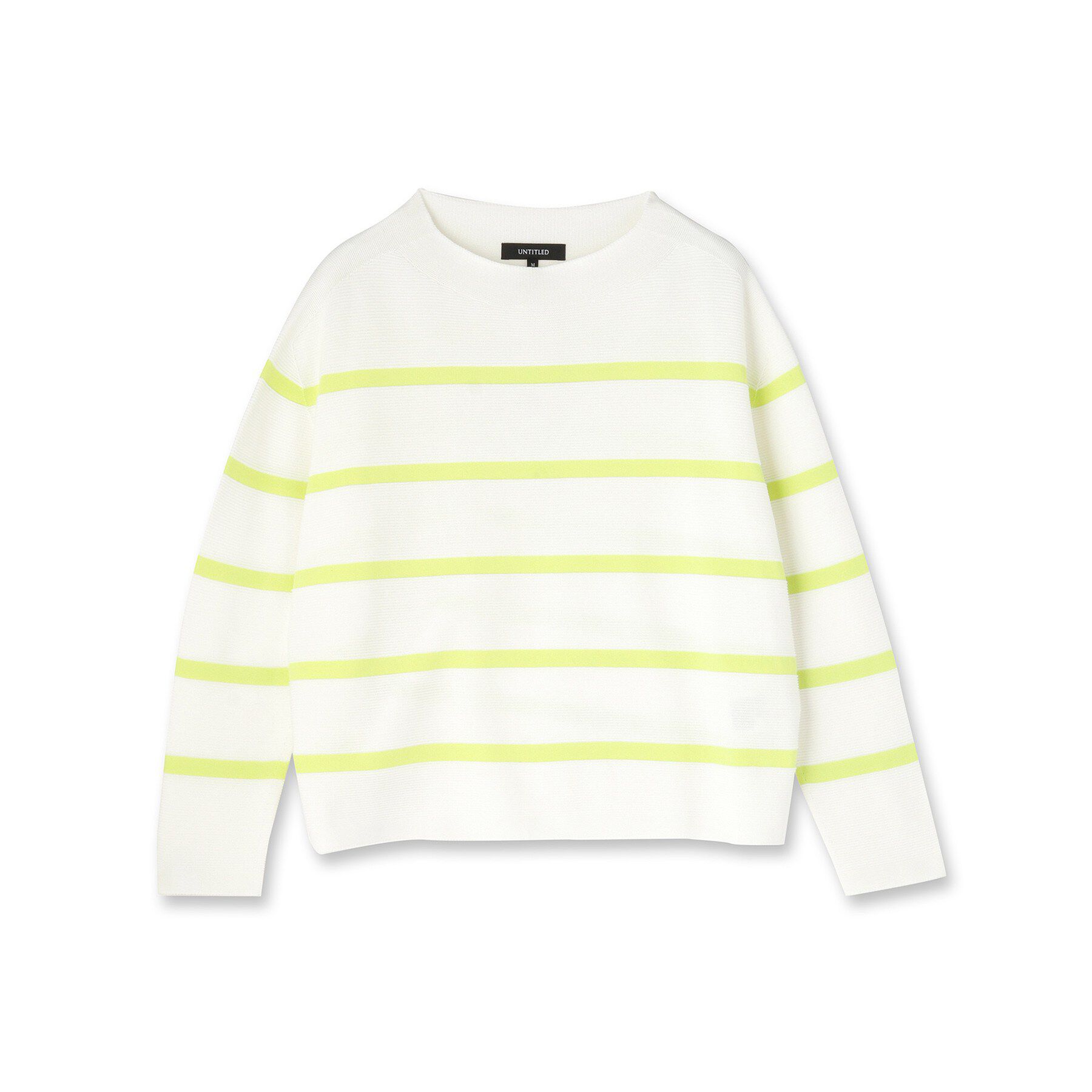 UNTITLED「【ゆったり/洗える】クロップドニットプルオーバー」|ニット・セーター|