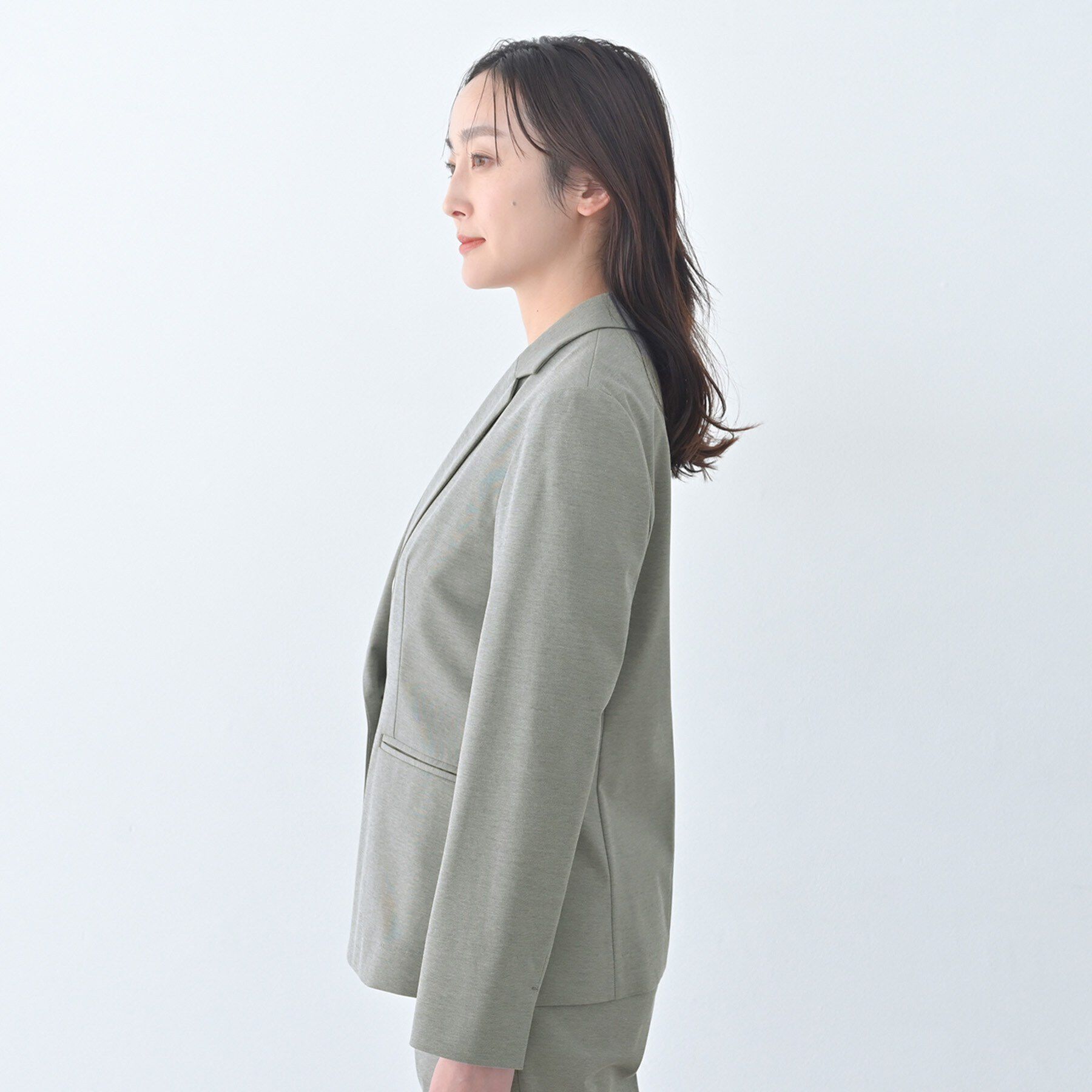 UNTITLED「ジャージテーラードジャケット」|テーラードジャケット|