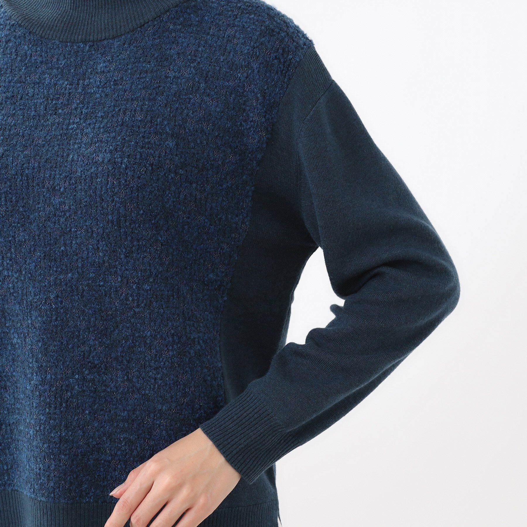 Reflect「アーガイル柄ハイネックニット」|ニット・セーター|