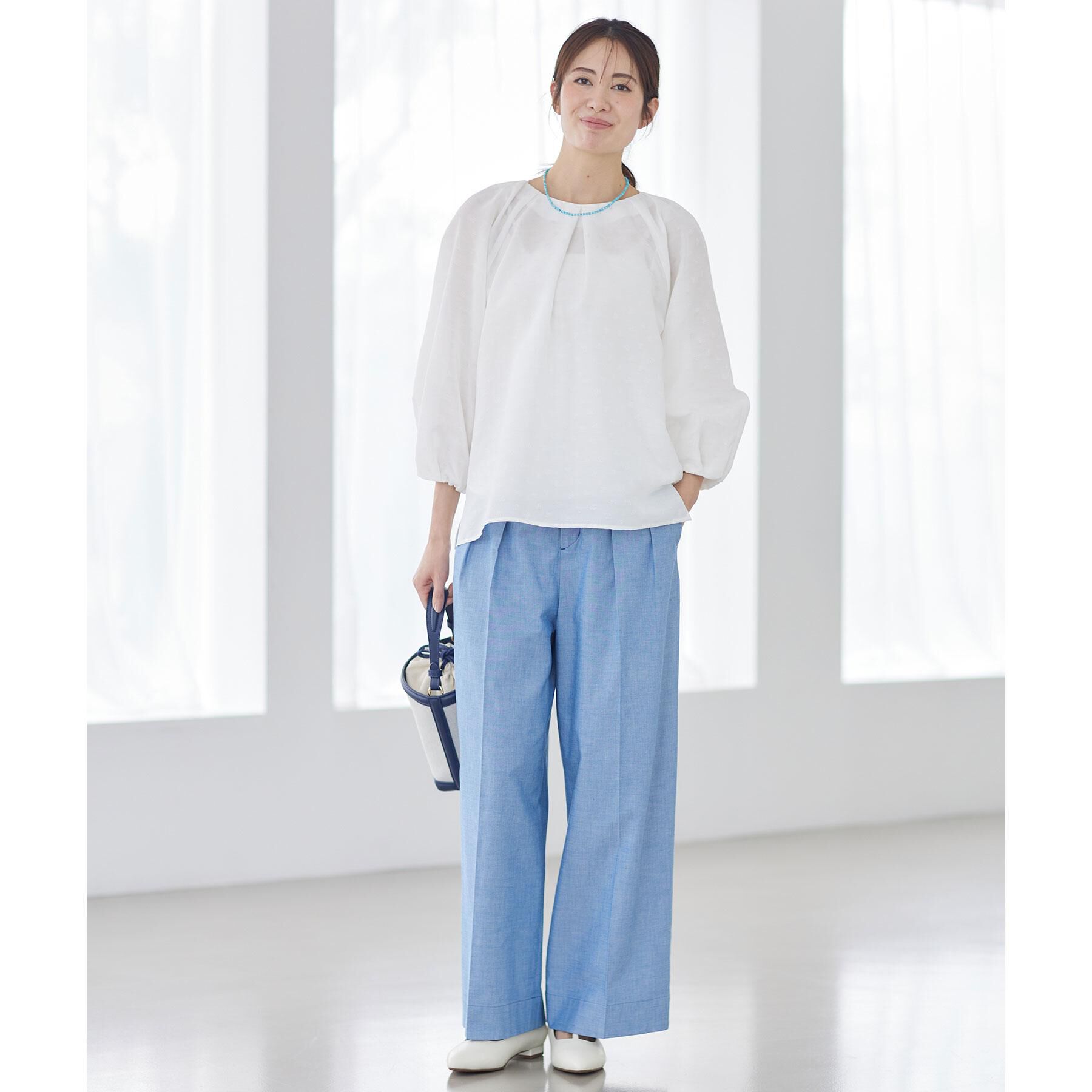 Reflect「ダンガリーワイドパンツ」|その他|