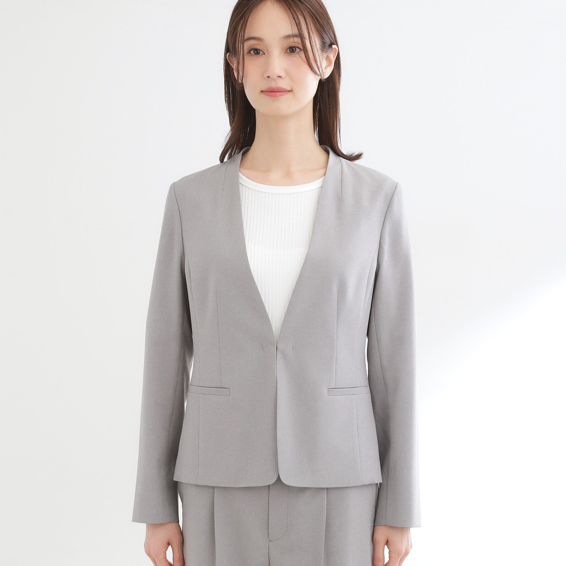 Reflect「【吸水速乾／セットアップ可】ノーカラージャケット」|ノーカラージャケット|