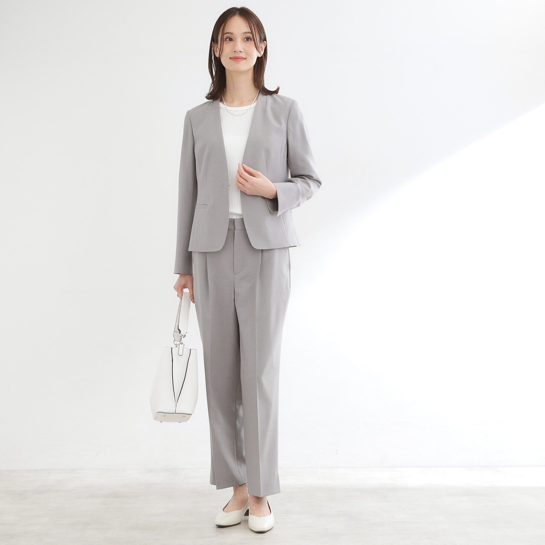 Reflect「【吸水速乾／セットアップ可】ノーカラージャケット」|ノーカラージャケット|