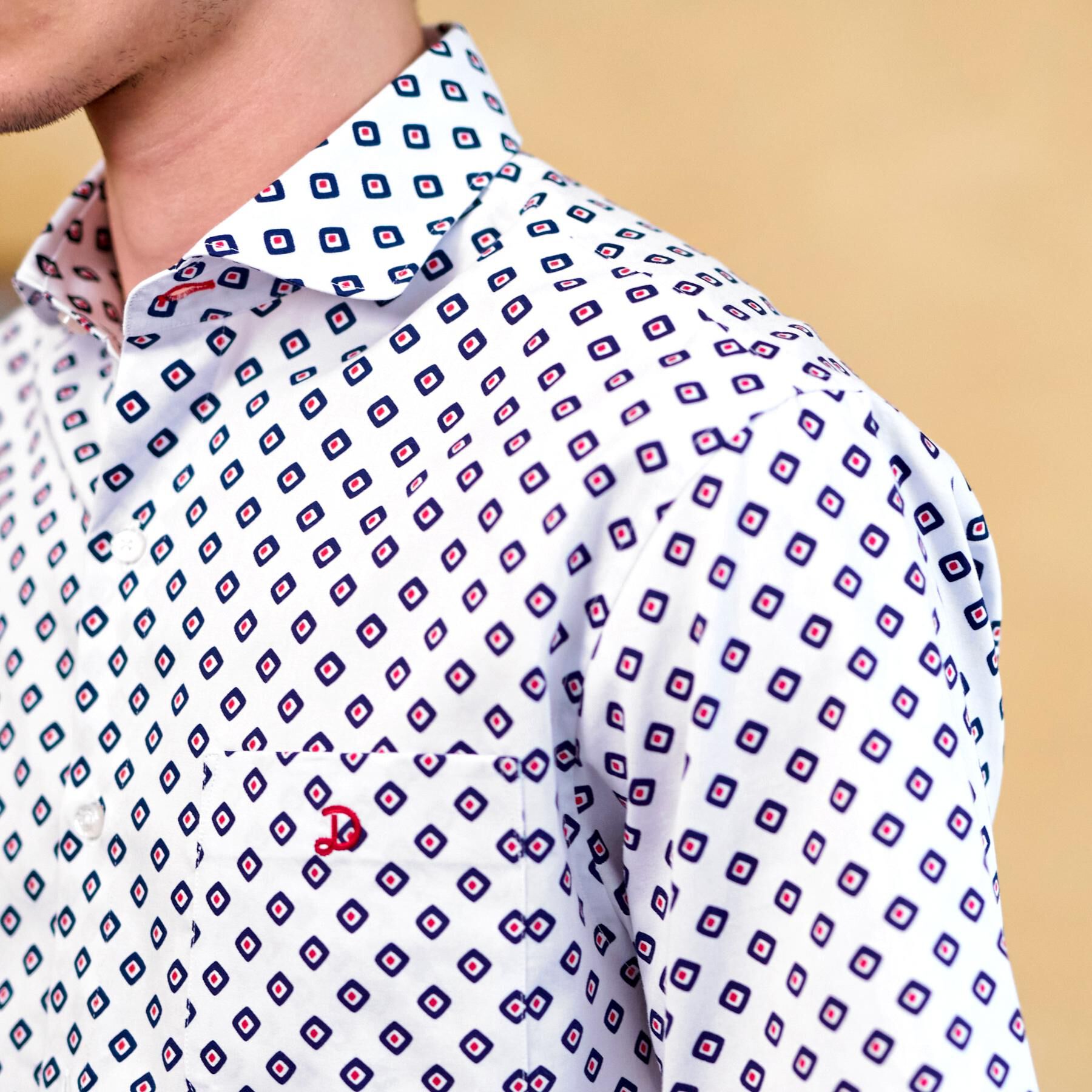 DRESSTERIOR「ポートベロープリント ショートスリーブシャツ」|シャツ・ブラウス|