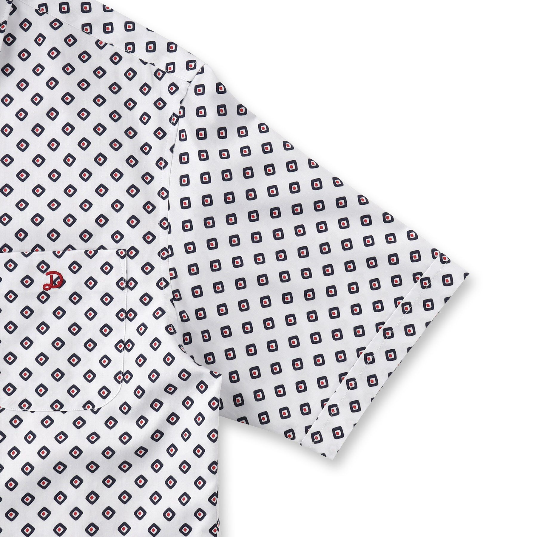 DRESSTERIOR「ポートベロープリント ショートスリーブシャツ」|シャツ・ブラウス|