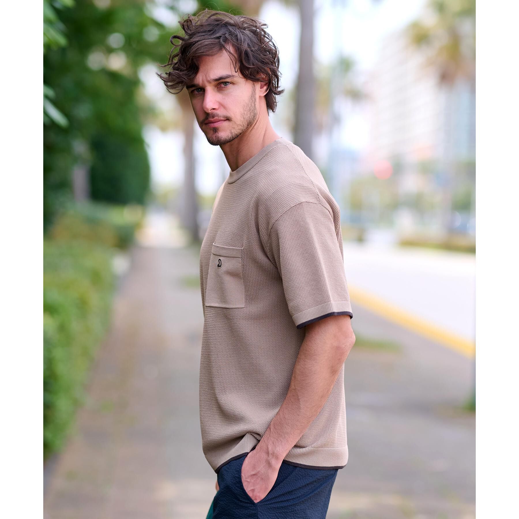 DRESSTERIOR「ドライメッシュニット」|ニット・セーター|