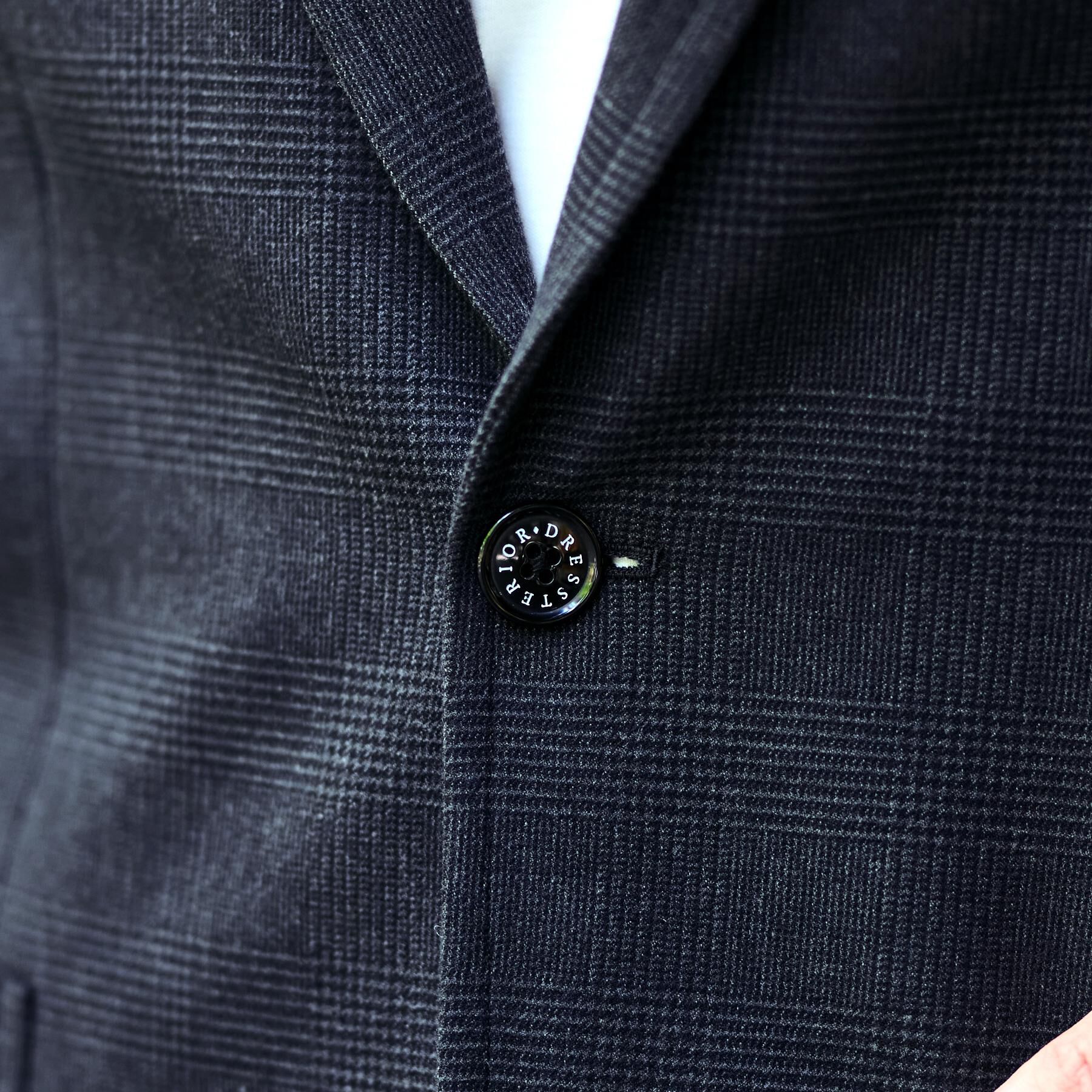 DRESSTERIOR「【セットアップ可】ストレッチソフトタッチ チェックジャケット」|テーラードジャケット|