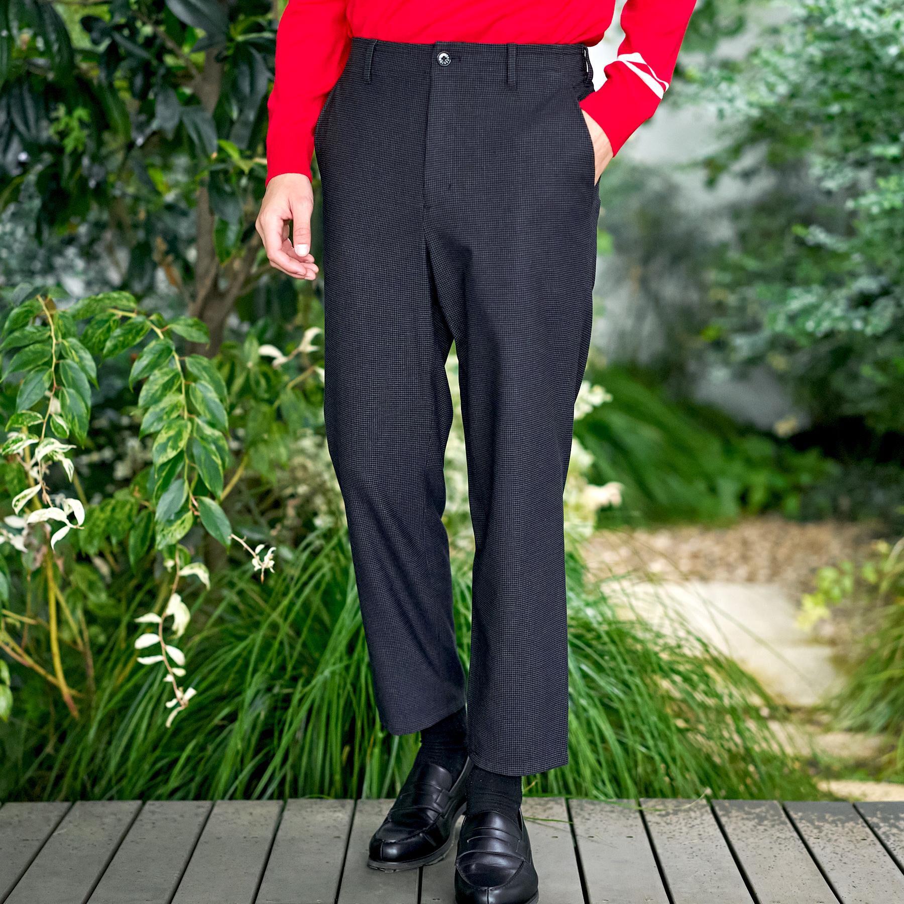 DRESSTERIOR「【セットアップ可】ストレッチソフトタッチ チェックパンツ」|その他|