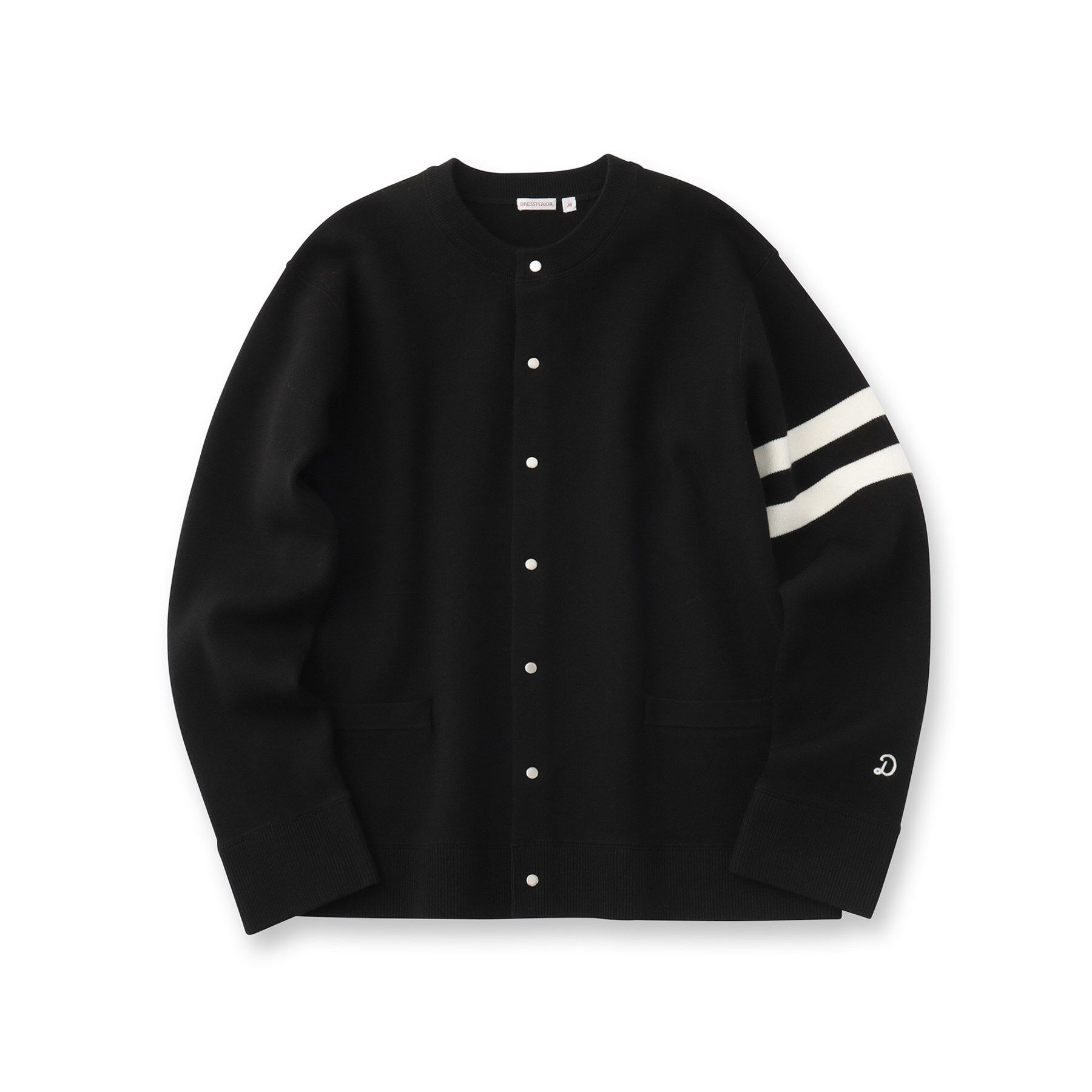 DRESSTERIOR「ウォッシャブル アームライン ラウンドカーディガン」|カーディガン|