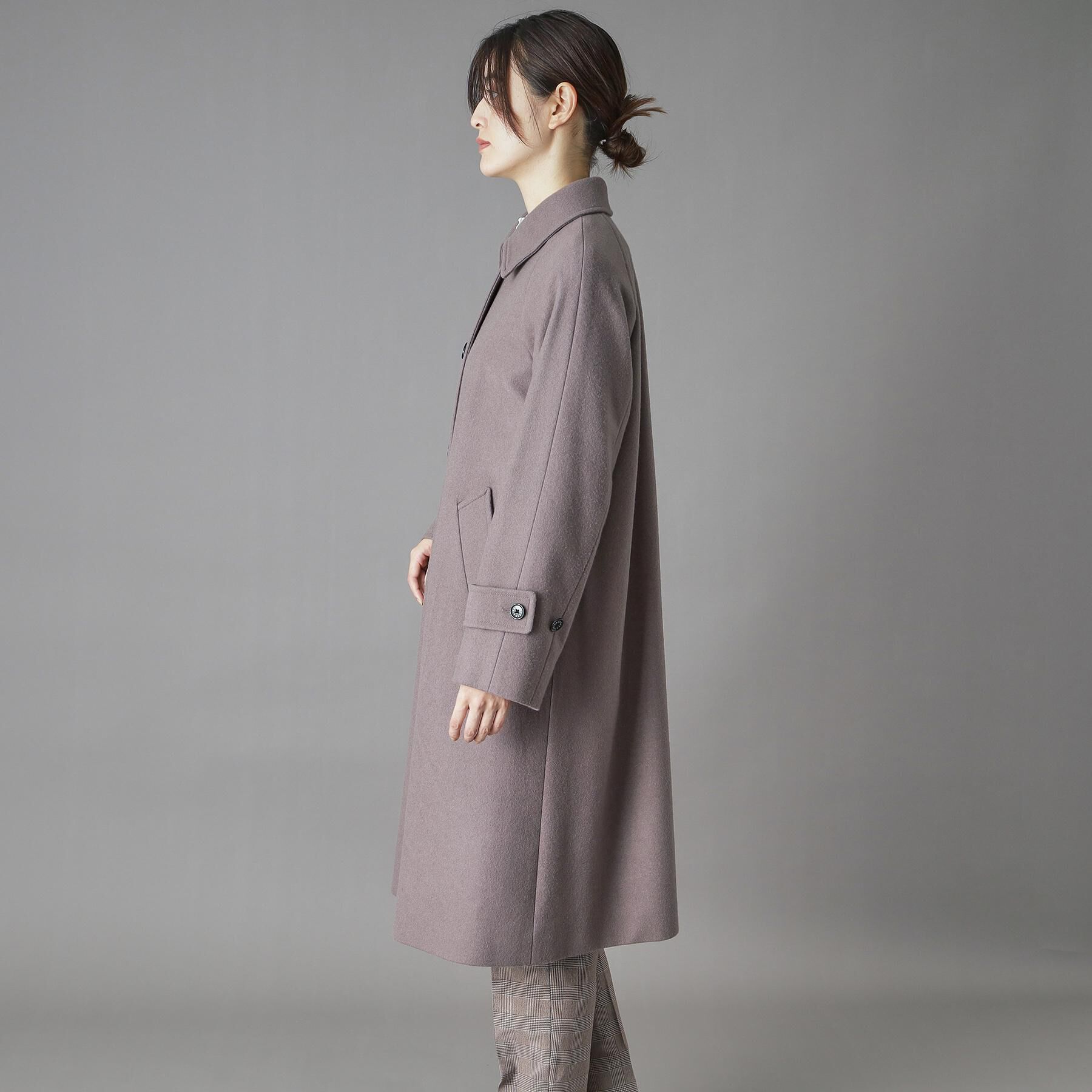 DRESSTERIOR「Super110sウールステンカラーコート」|ステンカラーコート|