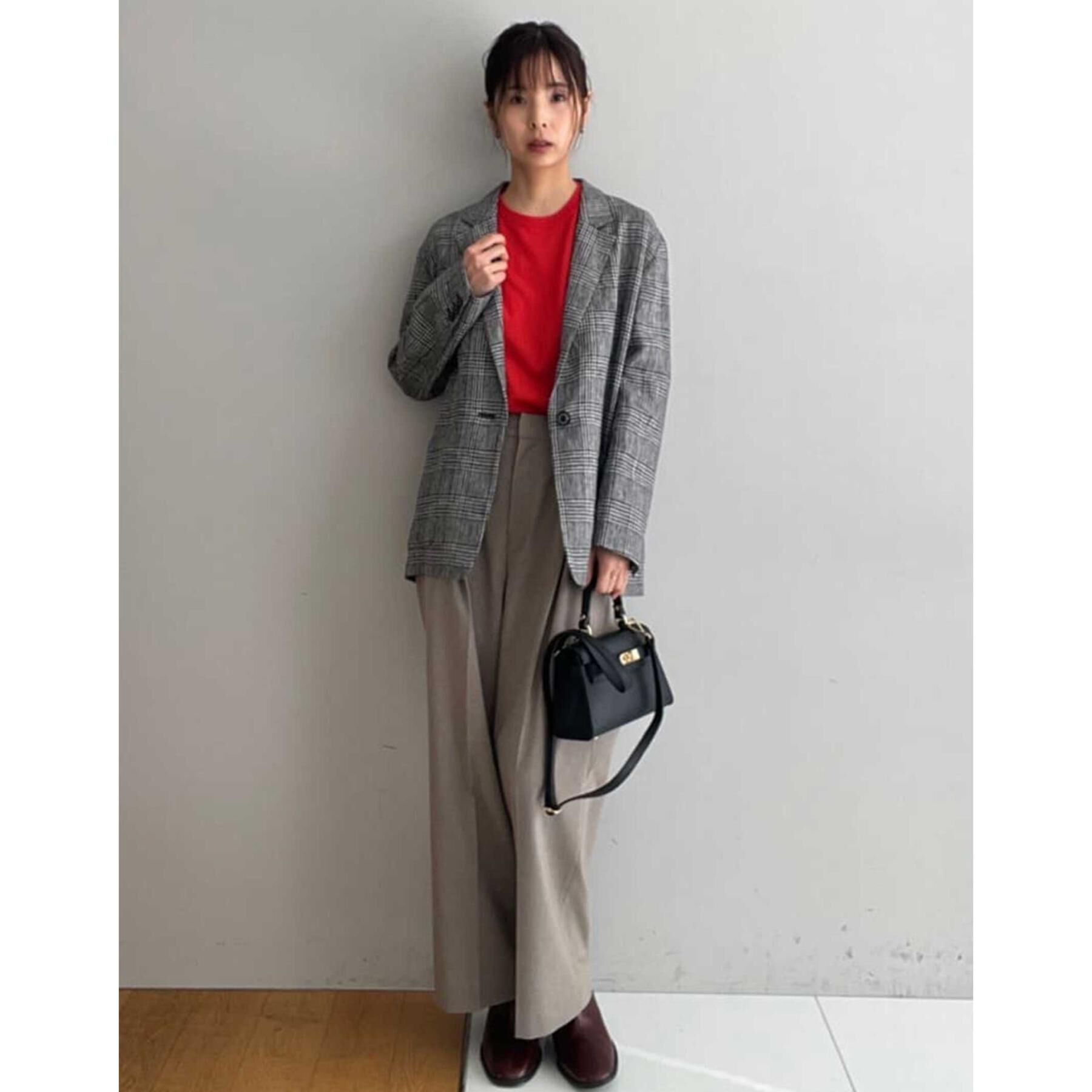 DRESSTERIOR「【otonaMUSE5月号掲載／セットアップ可】ウォッシャブルワイドタックパンツ」|その他|