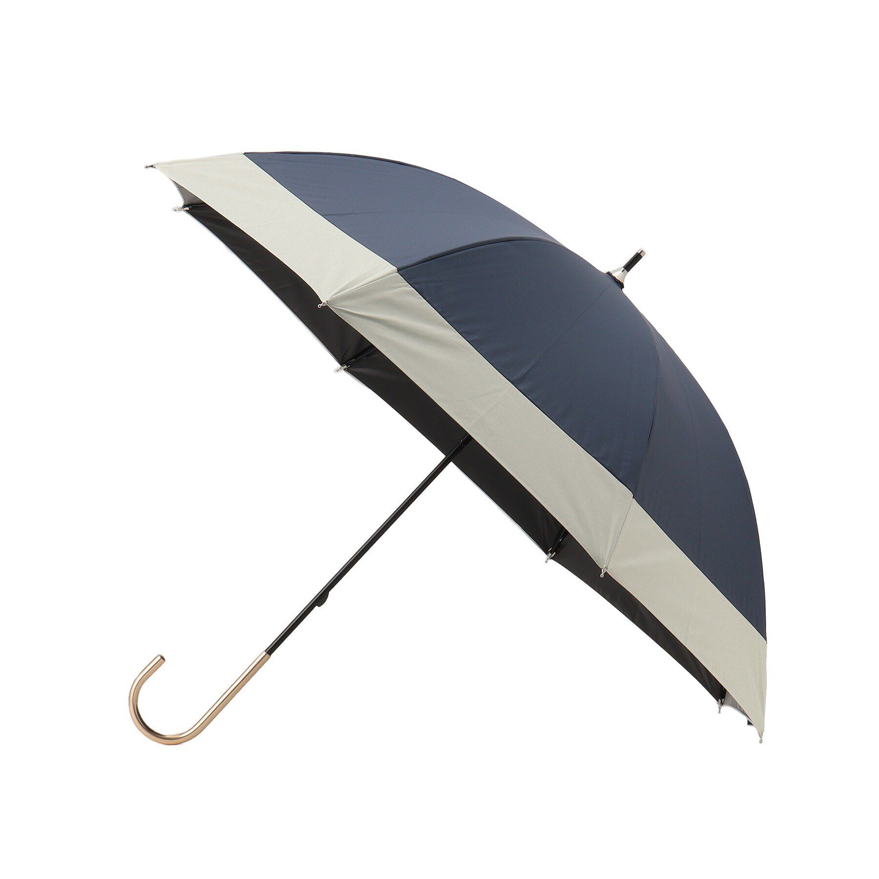 grove「because 遮光バイカラーパラソル長傘」|傘|