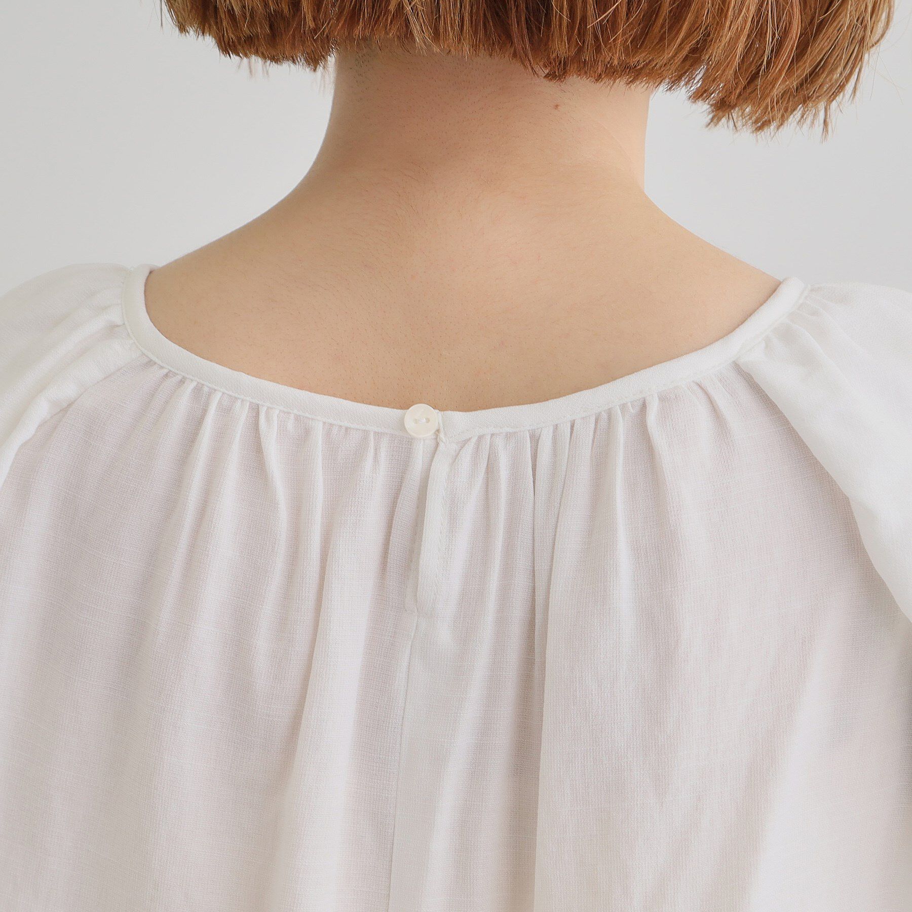 grove「麻調ダブルフリルブラウス」|シャツ・ブラウス|